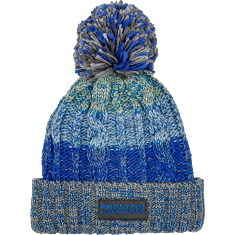 PRESTON Colour Block Bobble Hat