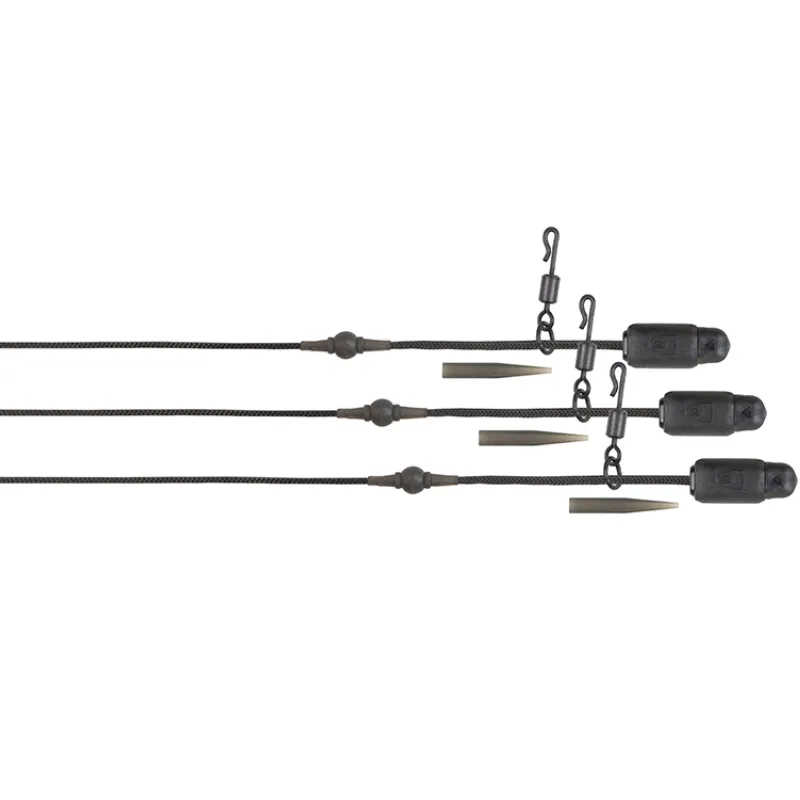 FOX Edges Naturals Heli-Clip Rigs Leadcore 50lb