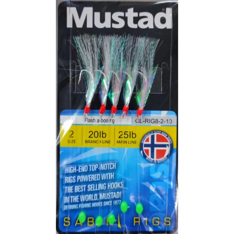 MUSTAD Sabiki Flash-A-Boo