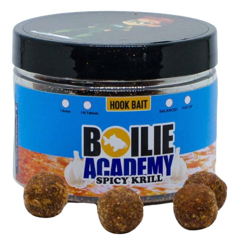 BOILIE ACADEMY Spicy Krill Balanced 14mm