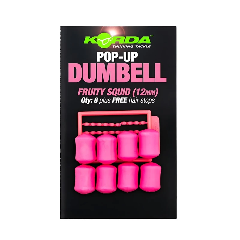 Korda Pop-up Dumbell Fruity Squid (12mm) - 8 pcs