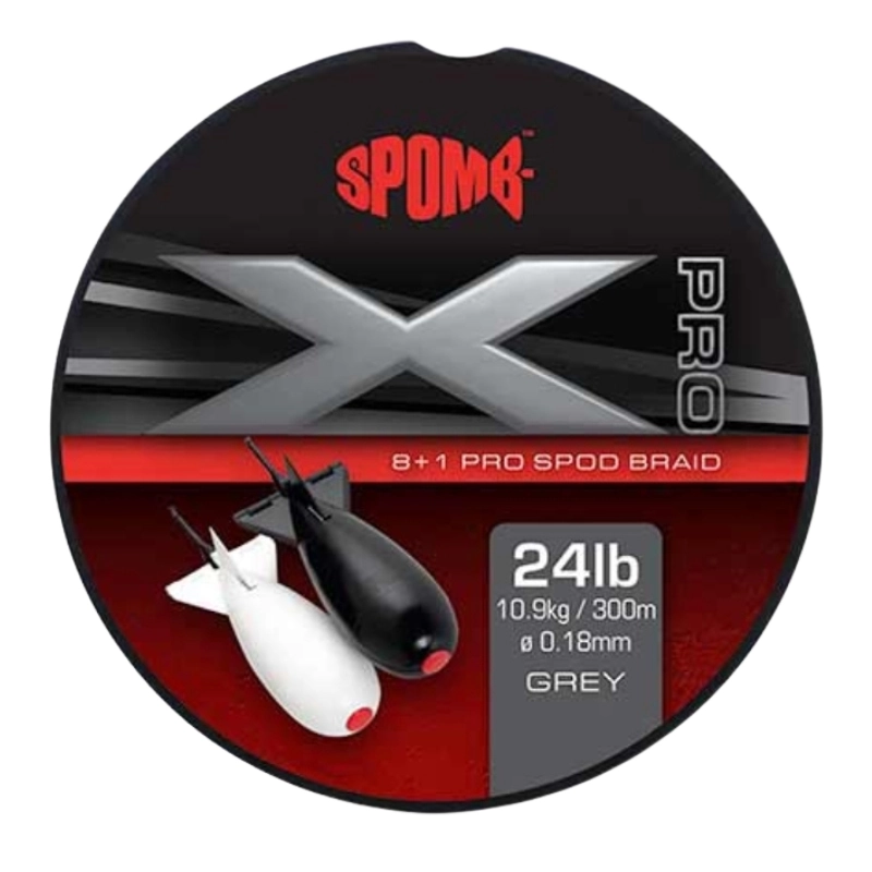 SPOMB XD Pro Braid Grey 8+1 0,18mm 300m 