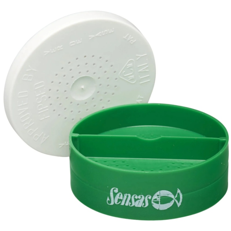 SENSAS Official Bait Measure Tub Bloodworm