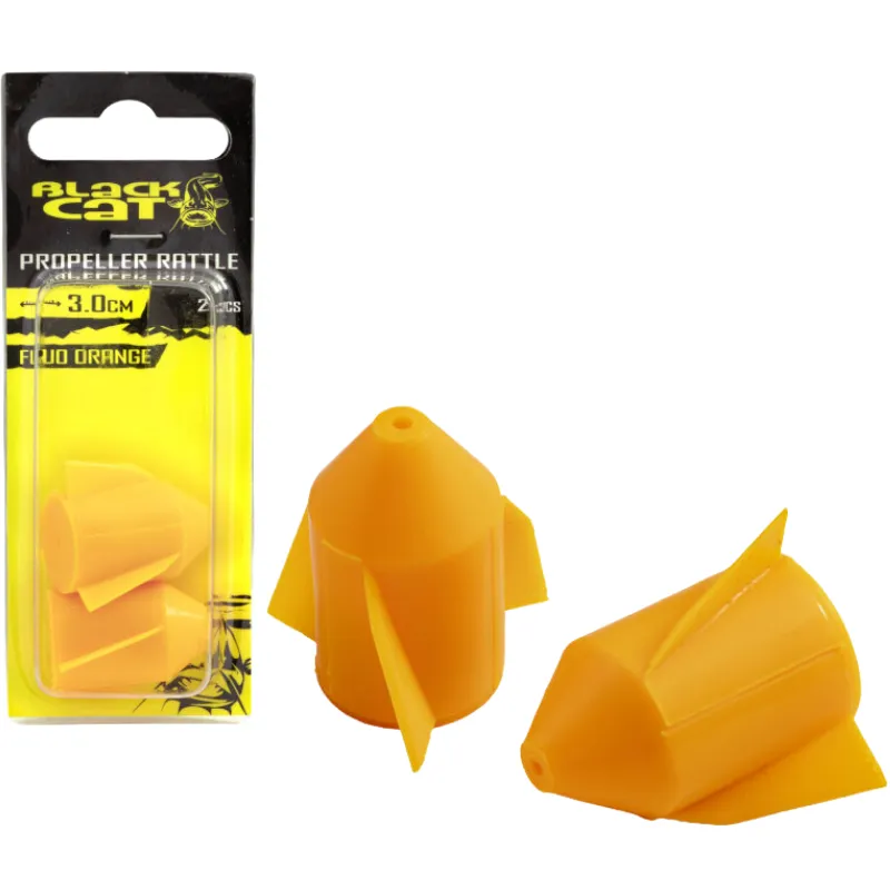 BLACK CAT Propeller Rattles Fluo Orange 3,0cm