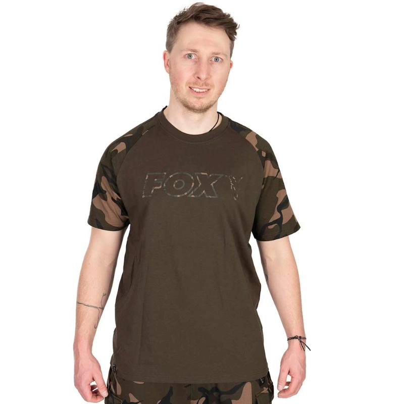 FOX Outline T-Shirt Camo/Khaki