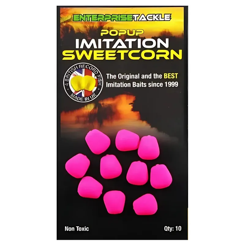 ENTERPRISE Pop Up Sweetcorn Fluoro Pink Unflavoured