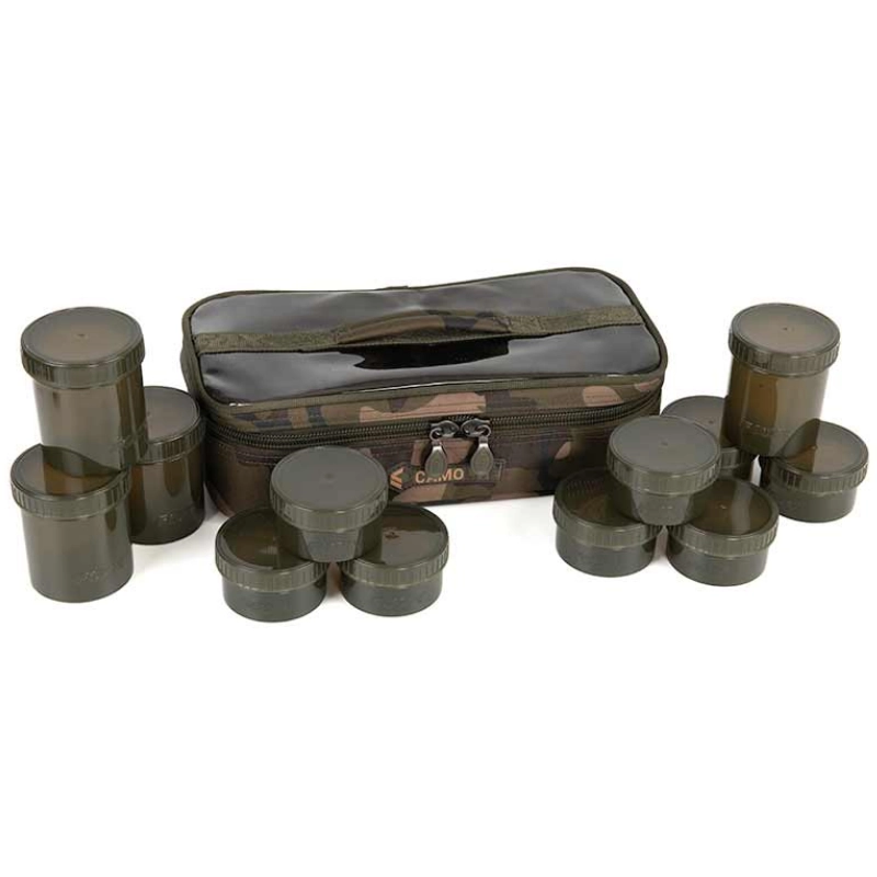 FOX Camolite Hookbait Case 12 Pot