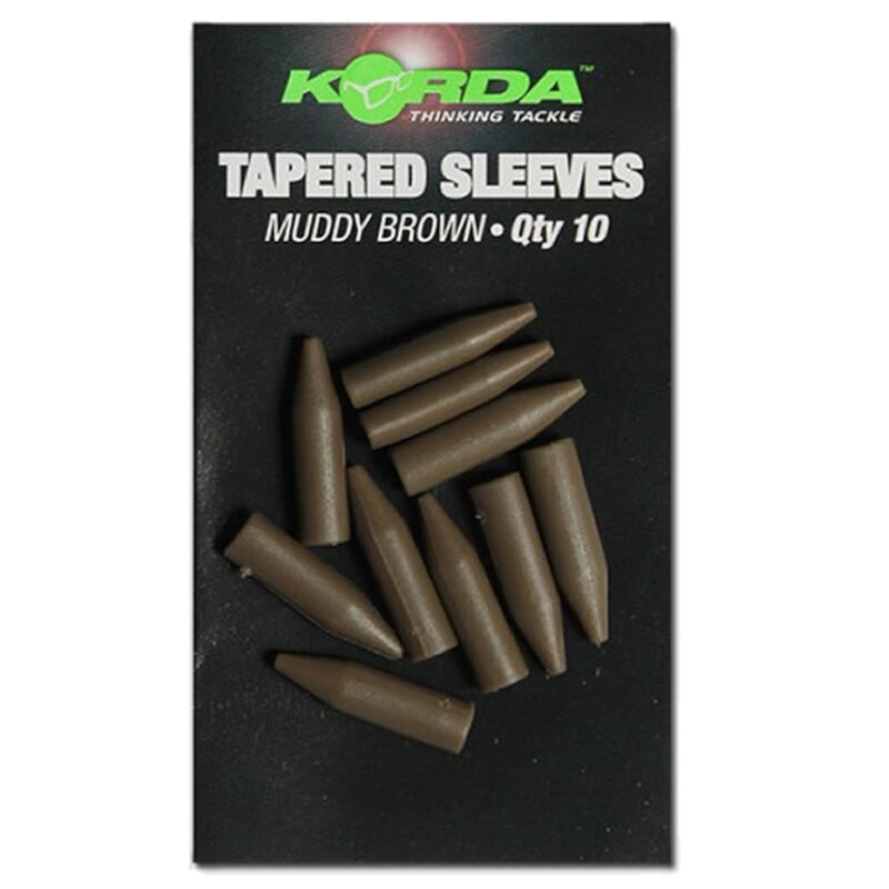 KORDA Tapered Silicone Sleeve Brown