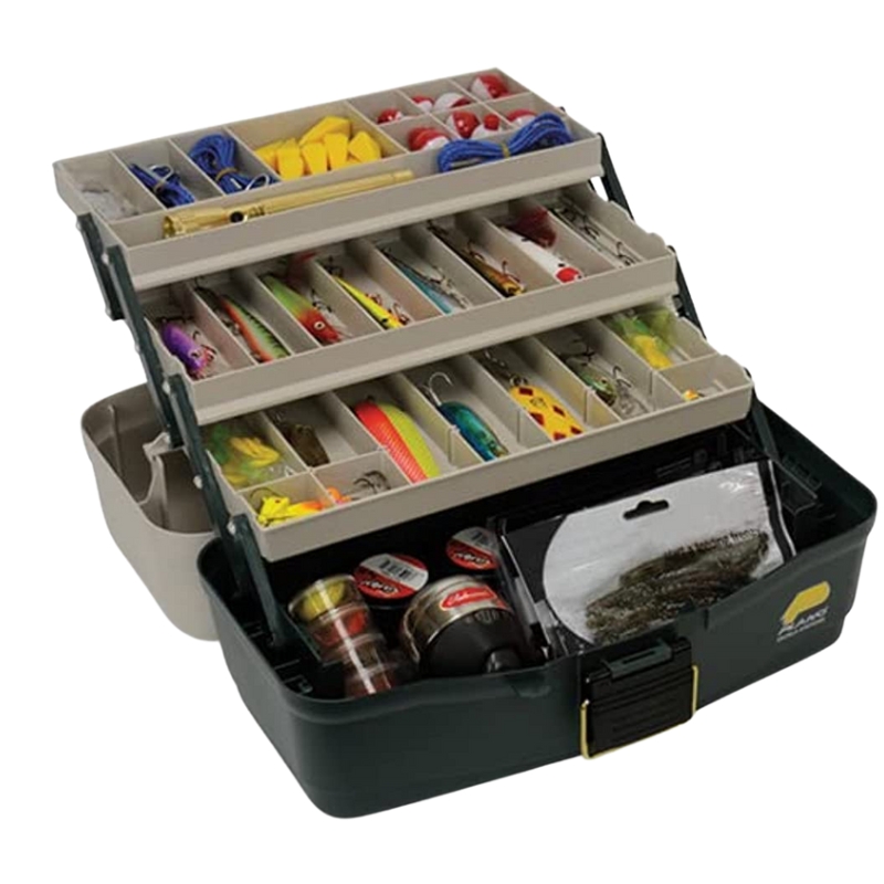PLANO Eco-Friendly Three-Tray Tackle Box Sandstone