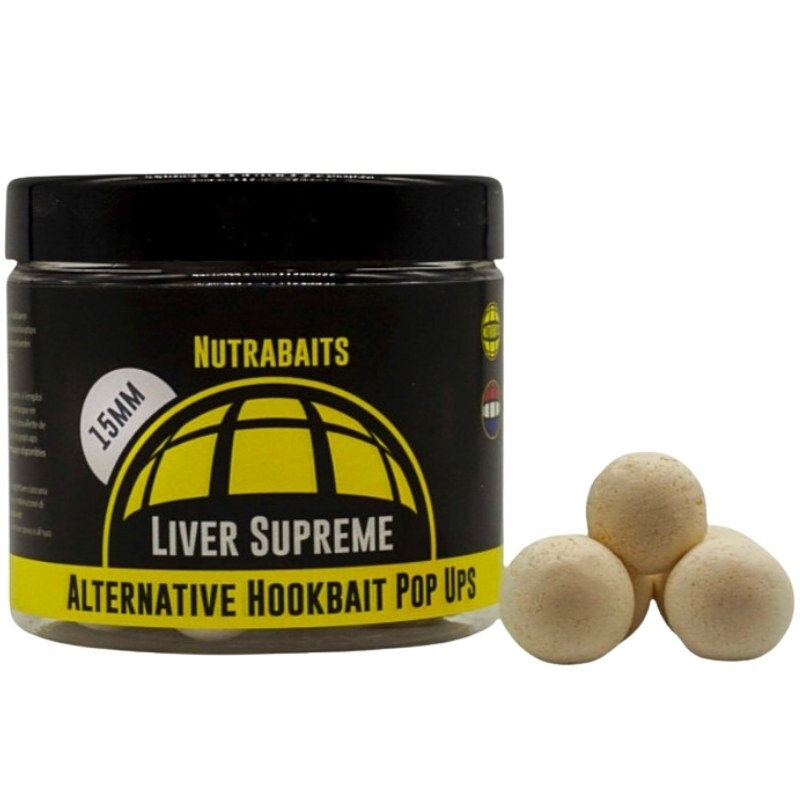 NUTRABAITS Alternative Hookbait Pop Up Liver Supreme 16mm