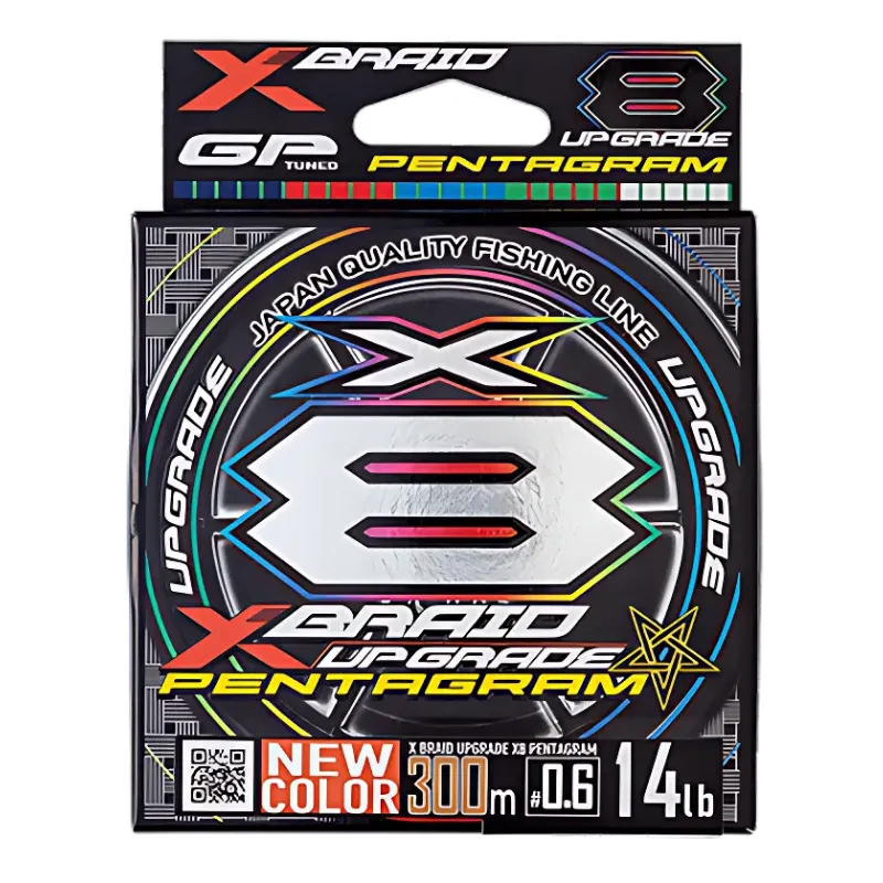 YGK Upgrade Pentagram x8 Multicolor