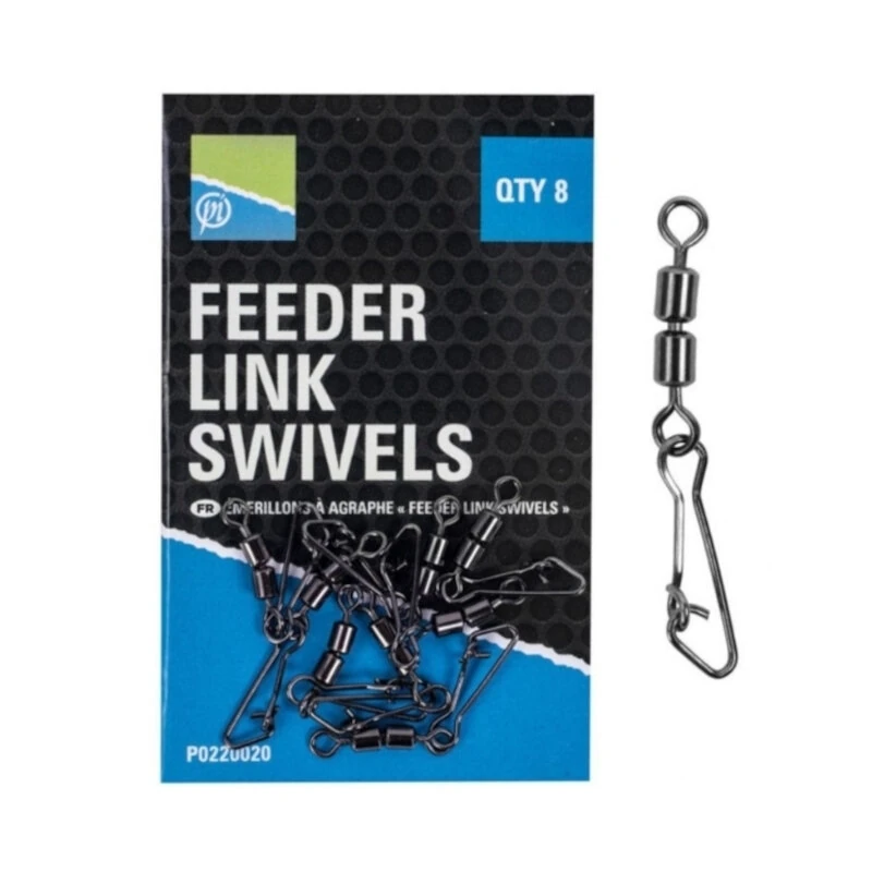 PRESTON Double Feeder Link Swivels