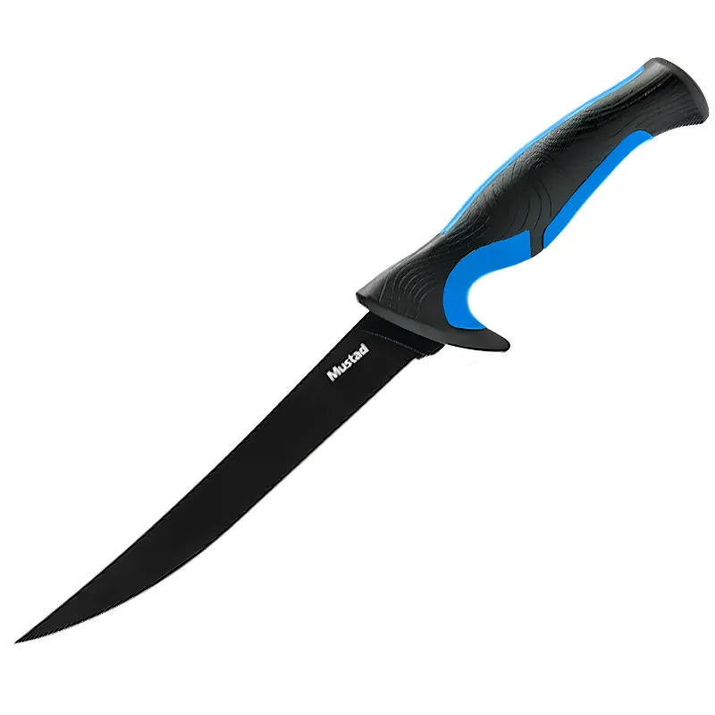 MUSTAD Fillet Nož Teflone Coated SS 18cm Plavi