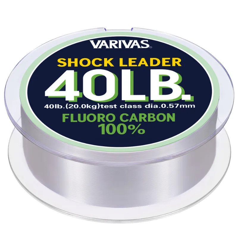 VARIVAS Fluorocarbon 100% Shock Leader