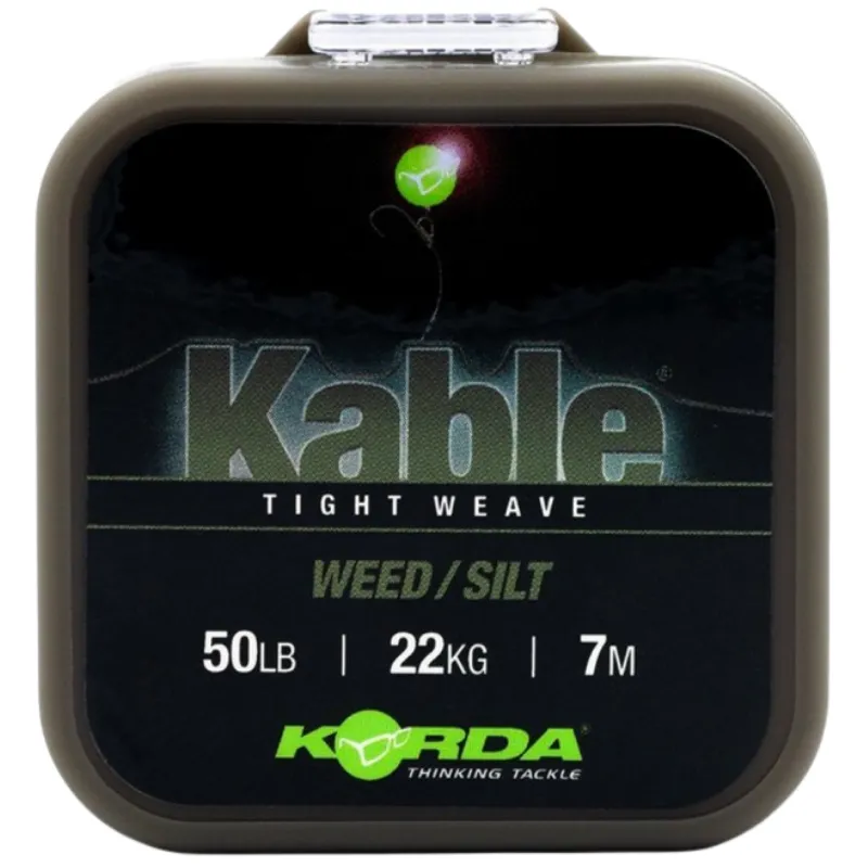 KORDA Kable Tight Weave 7m Weed