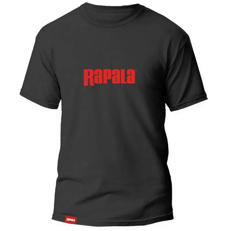 RAPALA Black Red Logo T-Shirt