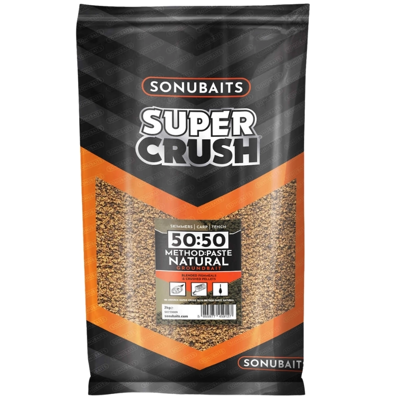 SONUBAITS 50:50 Method & Paste Natural 2kg
