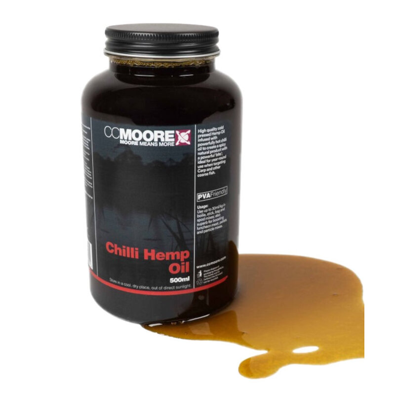 CC MOORE Chilli Hemp Oil 500ml