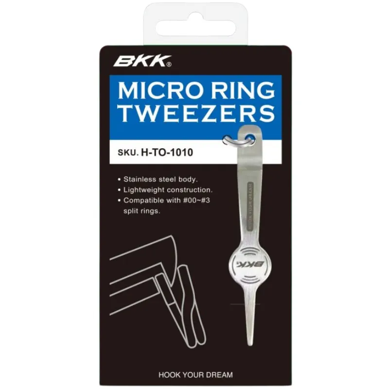 BKK Micro Split Ring Tweezers