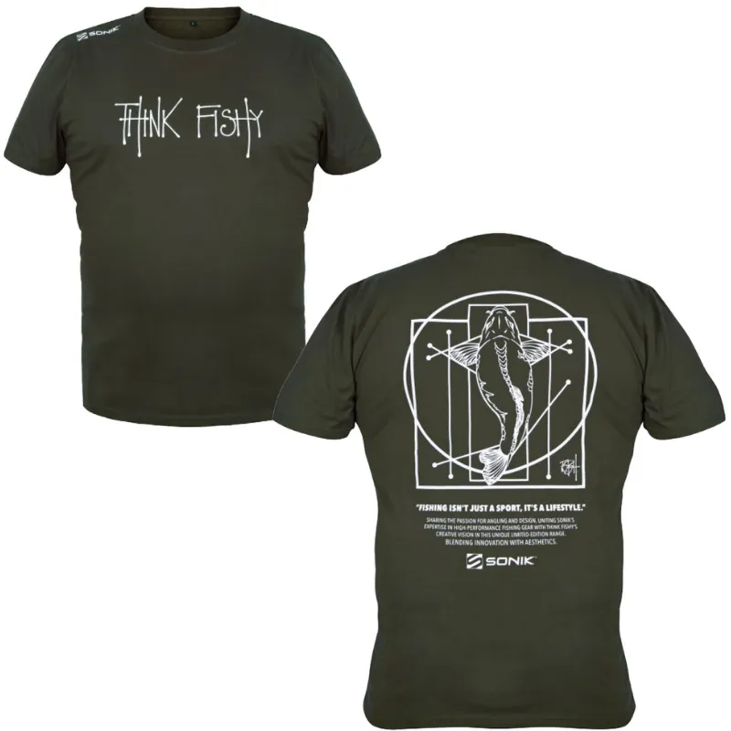 SONIK T-Shirt M By Think Fishy Art