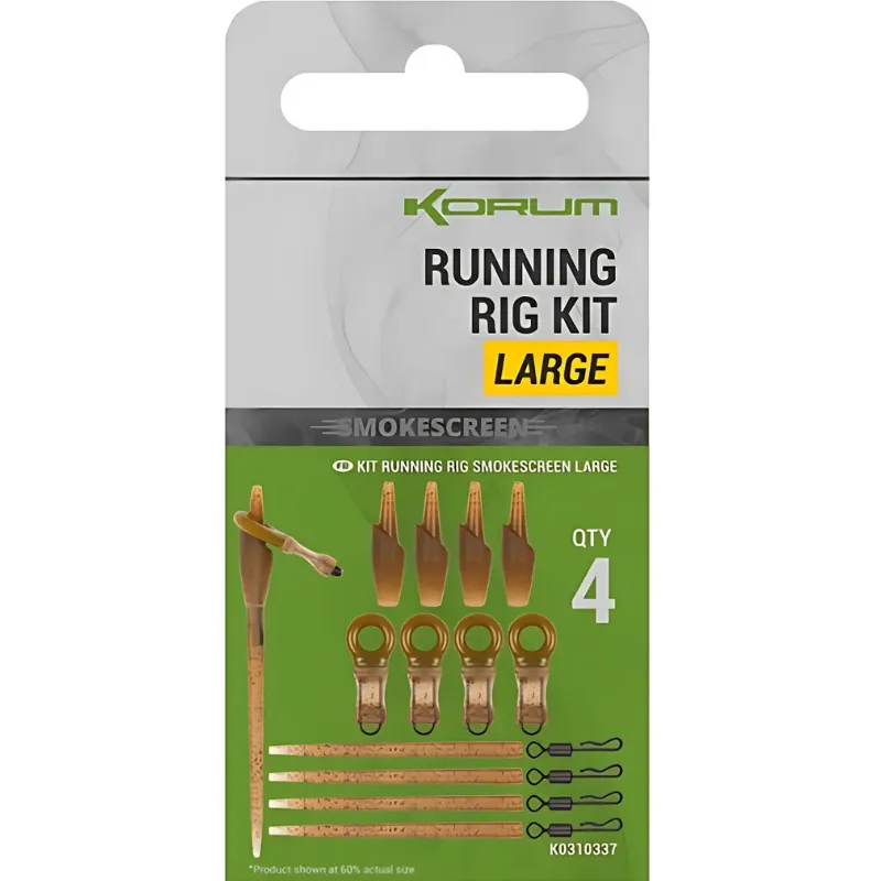 KORUM Smokescreen Running Rig Kit Large