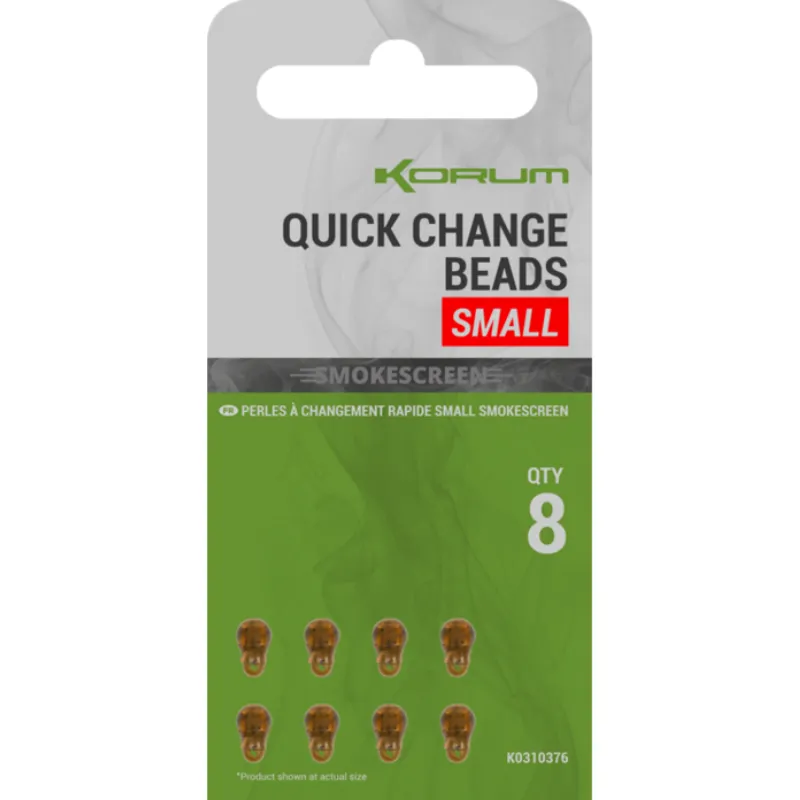 KORUM Smokescreen Quick Change Beads Small