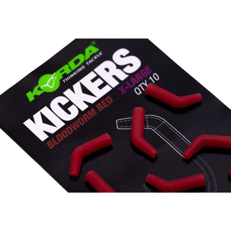 KORDA Kickers X-Large Bloodworm Red