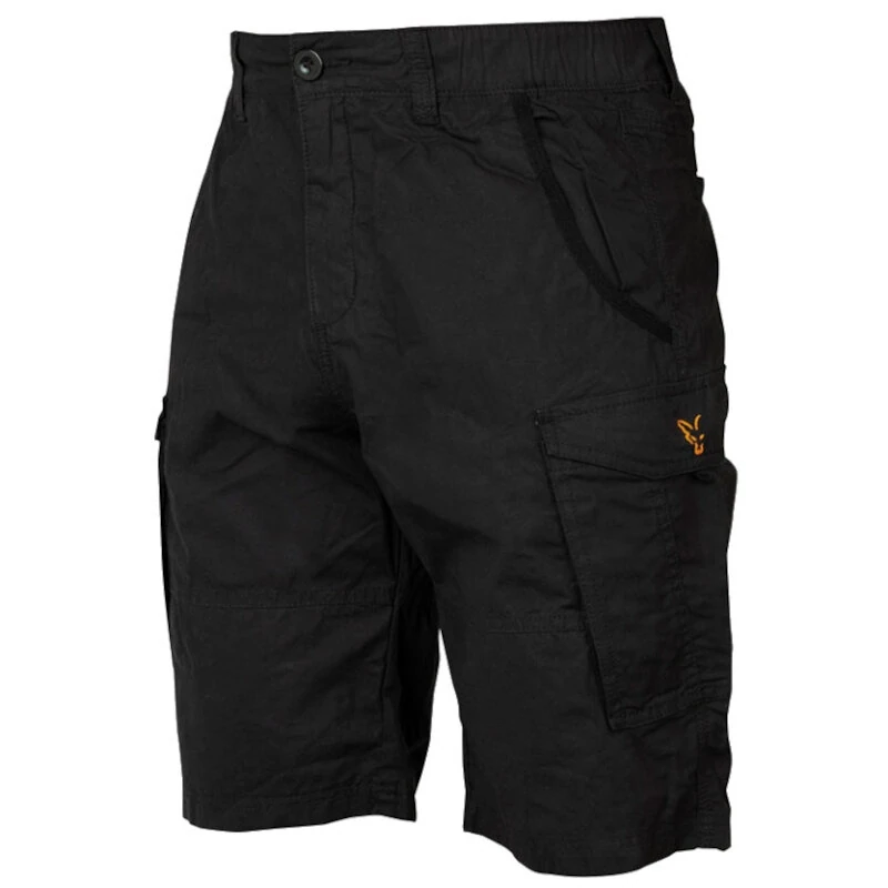 FOX Collection Black Orange Combat Shorts S