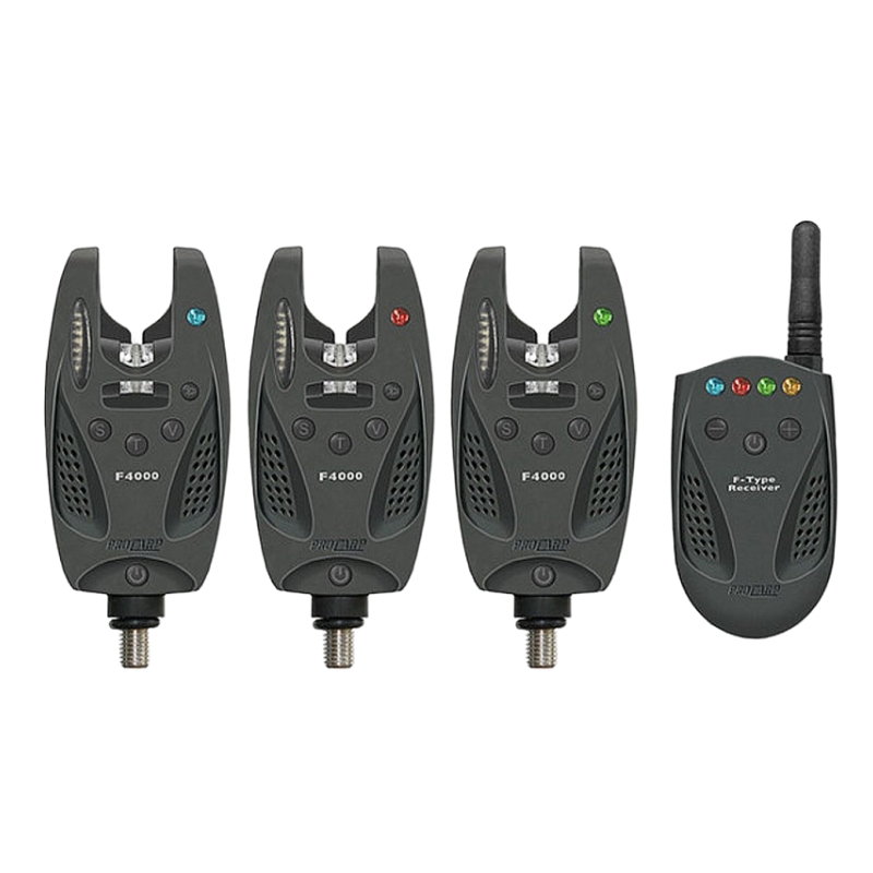 CORMORAN Pro Carp Wireless Bite Indicator F-4000 3+1