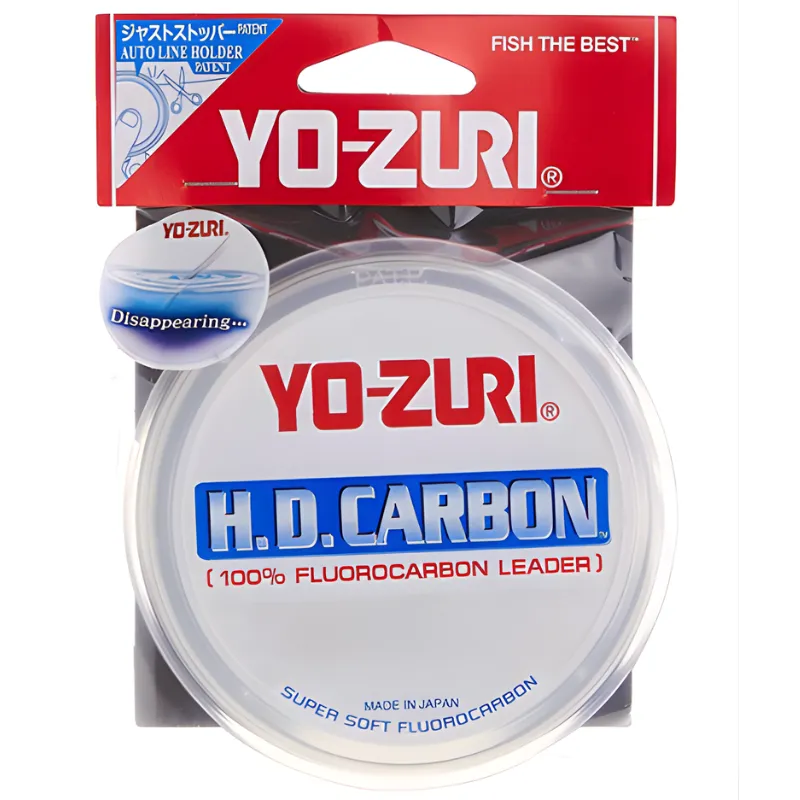 YO ZURI H.D. Fluorocarbon Leader Clear