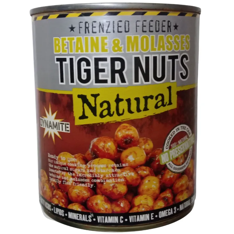 DYNAMITE BAITS Frenzied Betaine & Molasses Tiger Nuts Can 750g