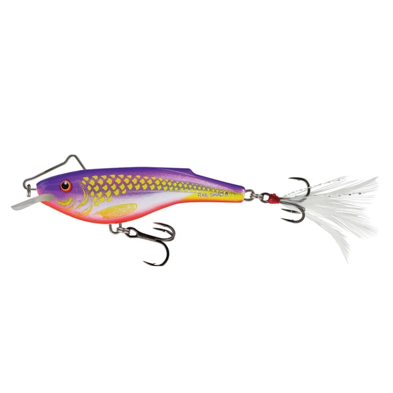 SALMO Rail Shad SNK 6cm 14g Holographic Purpledescent