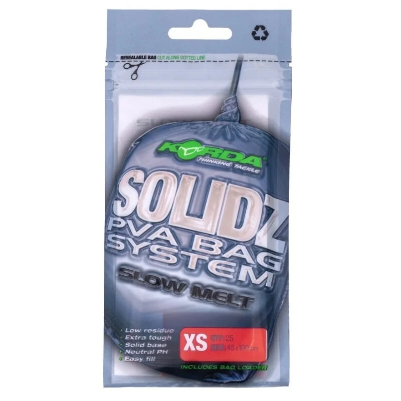 KORDA Solidz Slow Melt PVA Bags