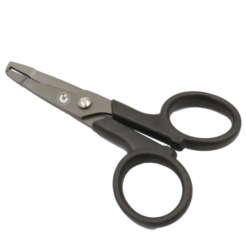CASTED Škare Nazubljene sa Split Ring Otvaračem SS 11.5cm