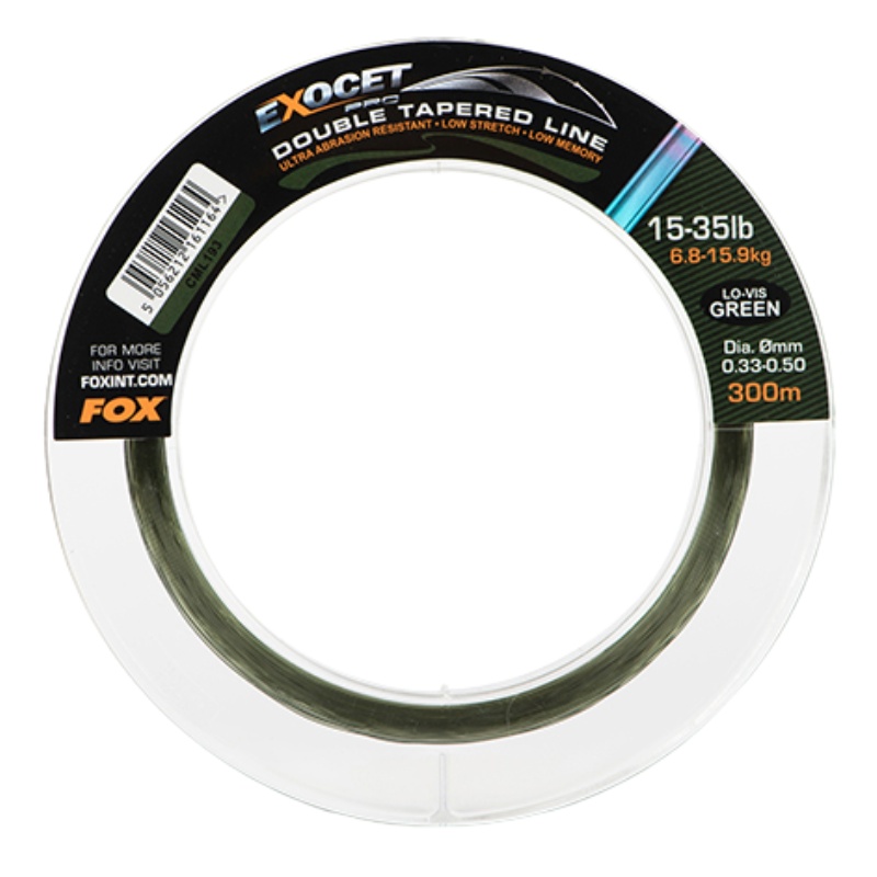 FOX Exocet Pro Double Tapered Line 0,26-0,50mm 300m 0.26-0.50mm