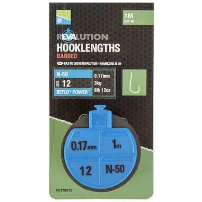PRESTON Revaluation Hooklengths N50