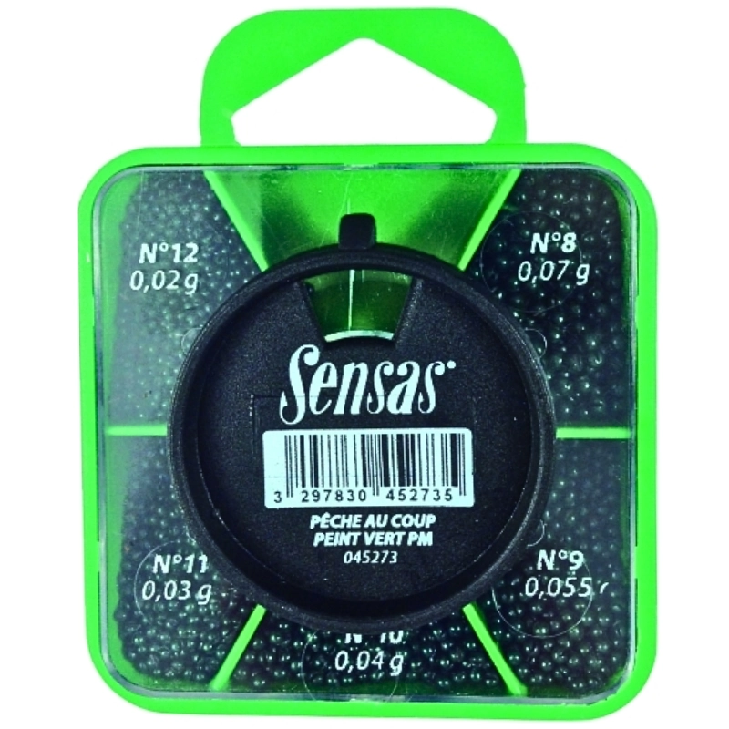 SENSAS Green Shot 5 Comp. Box No.7-2