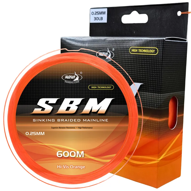 KATRAN Sinking Braided Mainline SBM Orange