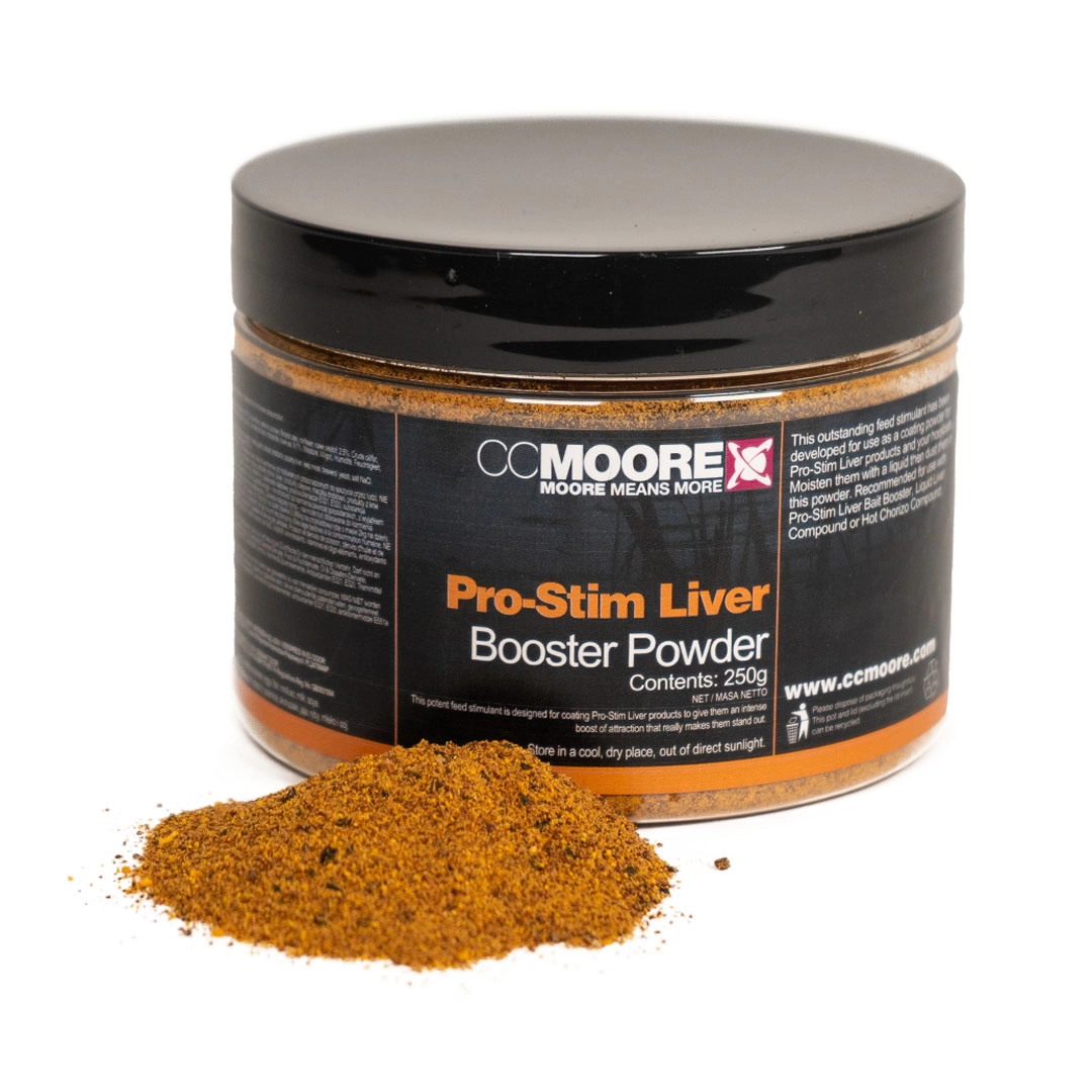 CC MOORE Pro-Stim Liver Bait Booster Powder 250g