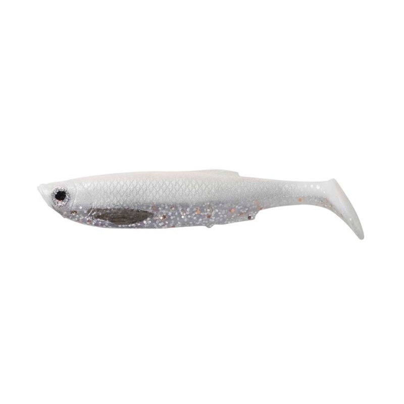 SAVAGE GEAR 3D Bleak Paddle Tail 10cm White Silver
