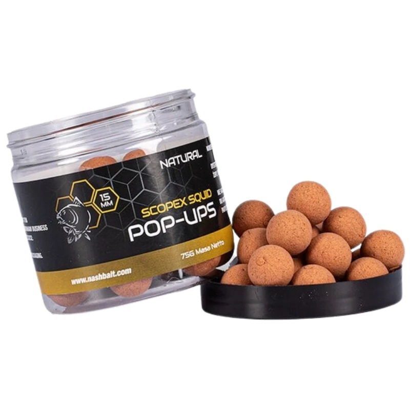 NASH Scopex Squid Pop Ups Natural