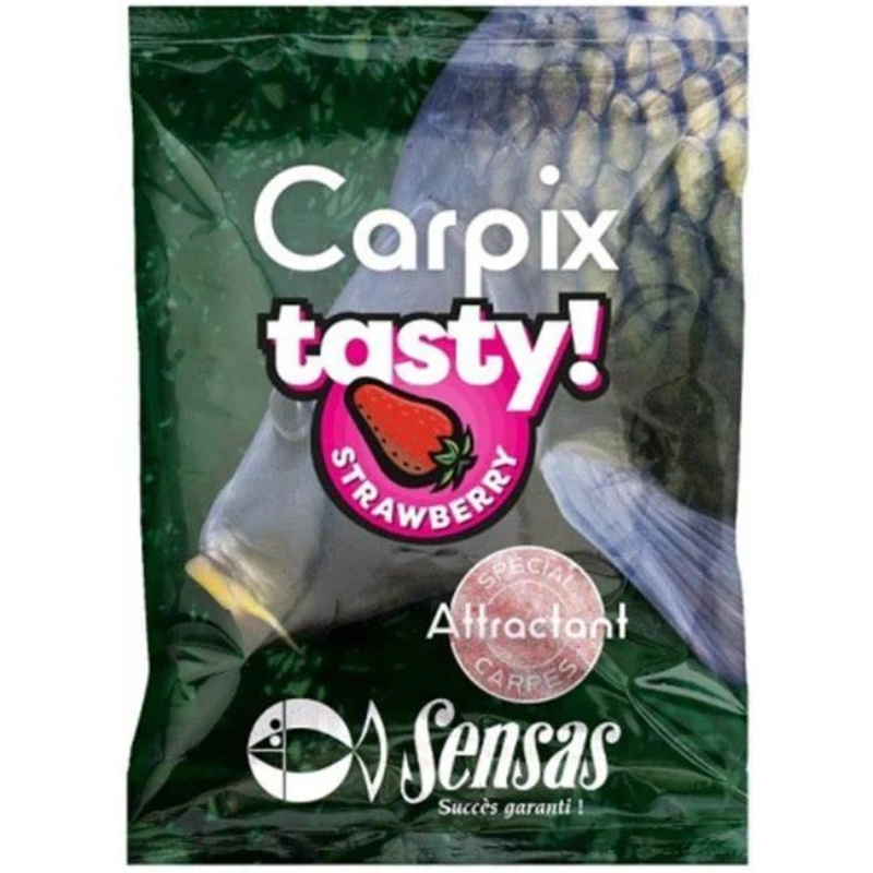 SENSAS Carp Tasty Powder Strawberry 300g