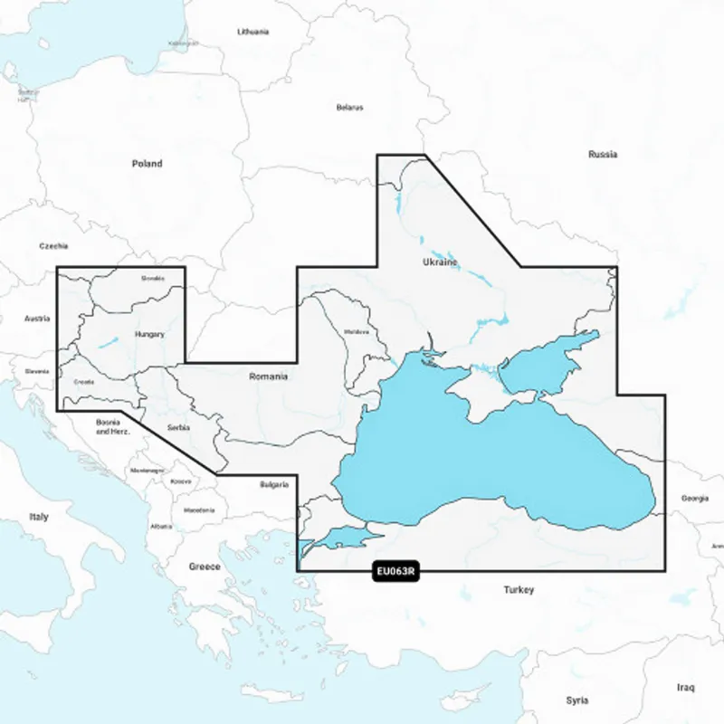 GARMIN Navionics+ Dunav Beč - Crno More