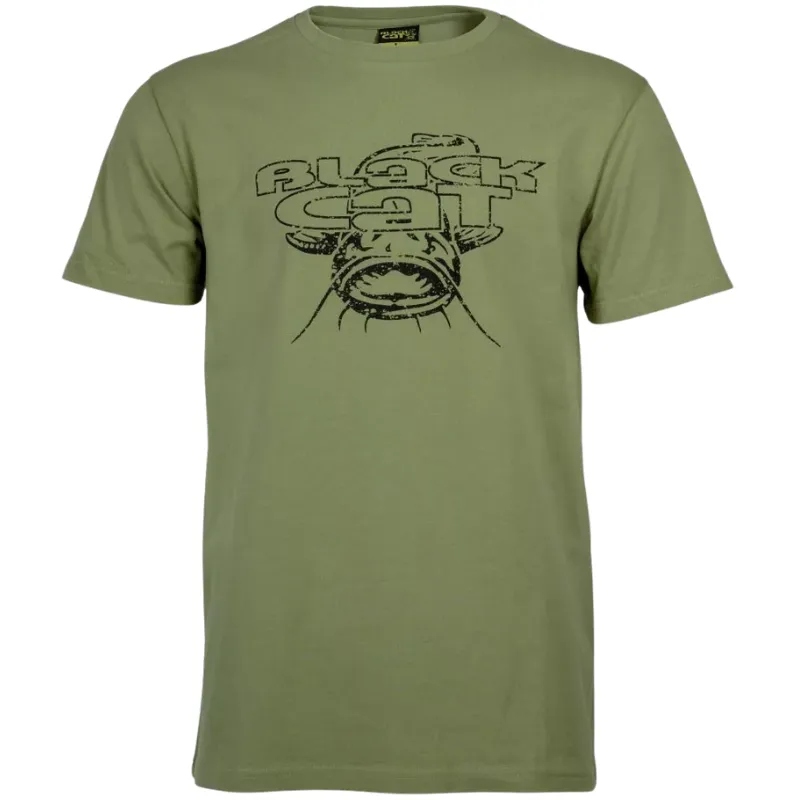 Black Cat Military Shirt