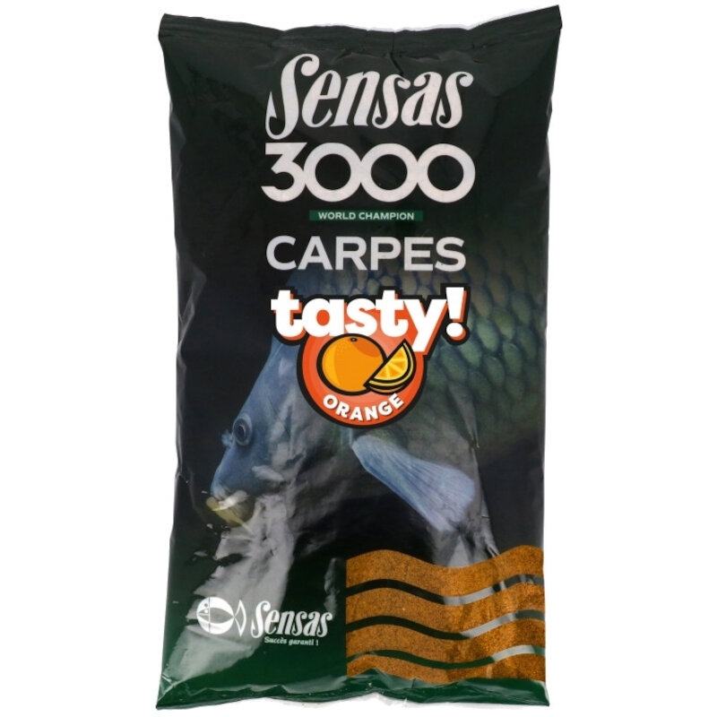 SENSAS 3000 Groundbait Carp Tasty Orange 1Kg