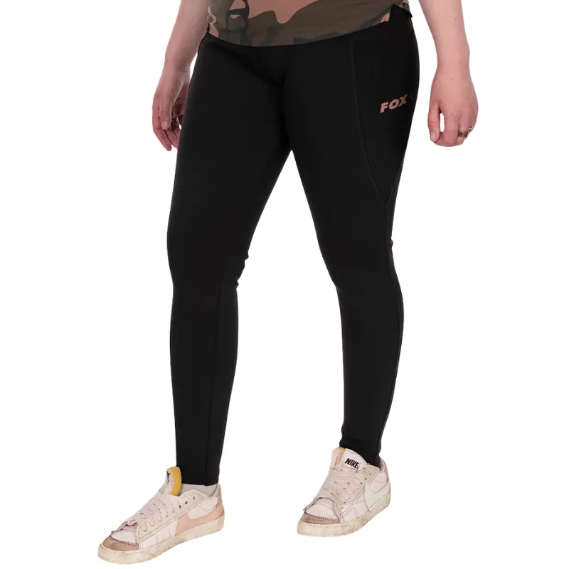 FOX Womens Black Leggings