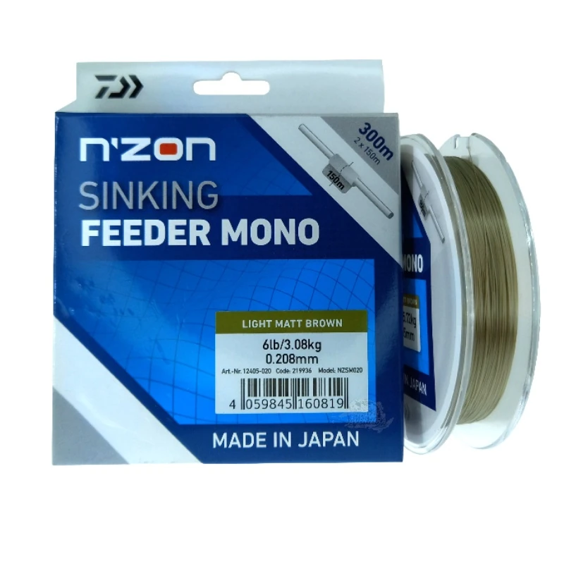 DAIWA N'zon LIne Sinking Feeder Mono 0,23mm 300m BRW