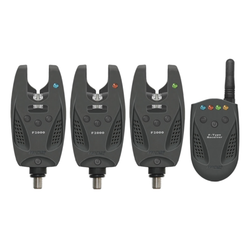 CORMORAN Pro Carp Wireless Bite Indicator F-2000 3+1