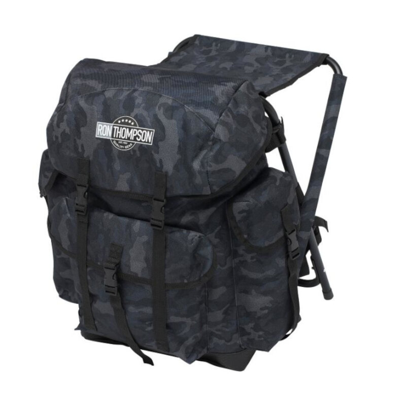 RON THOMPSON Camo Backpack Chair