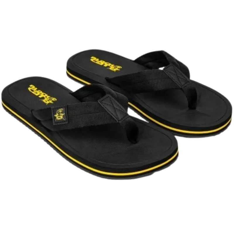 BLACK CAT Flip Flops